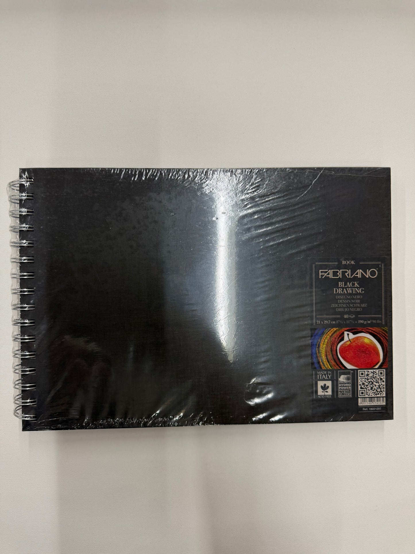 Block Fabriano Black Drawing